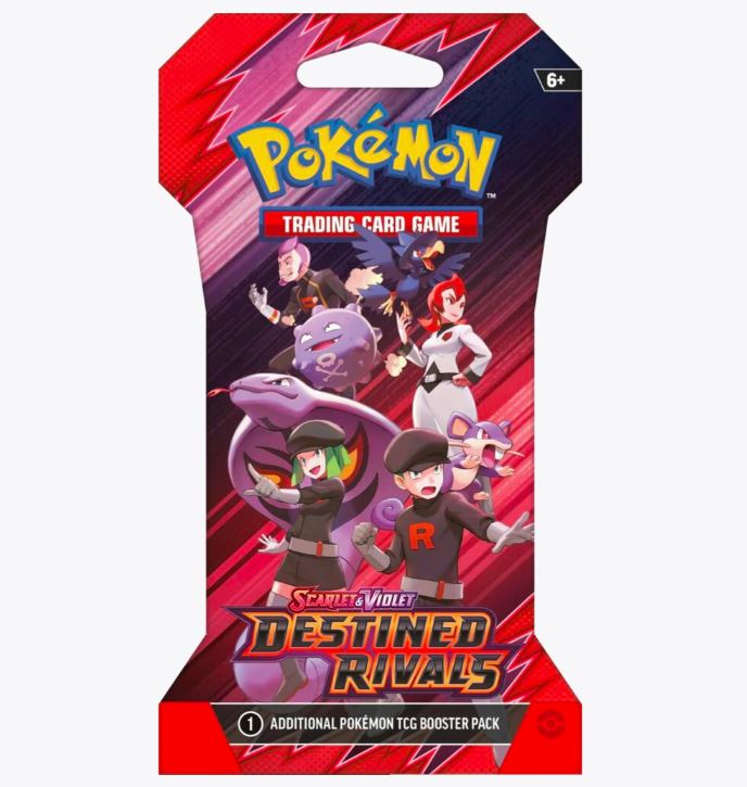 **English Pokémon TCG: Scarlet & Violet— Destined Rivals Sleeved Booster Pack