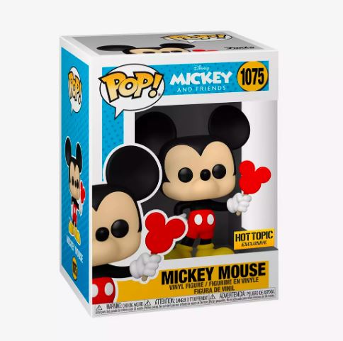💥Funko PoP - Disney - Mickey Mouse (Ice Cream) - Hot Topic Exclusive #1075