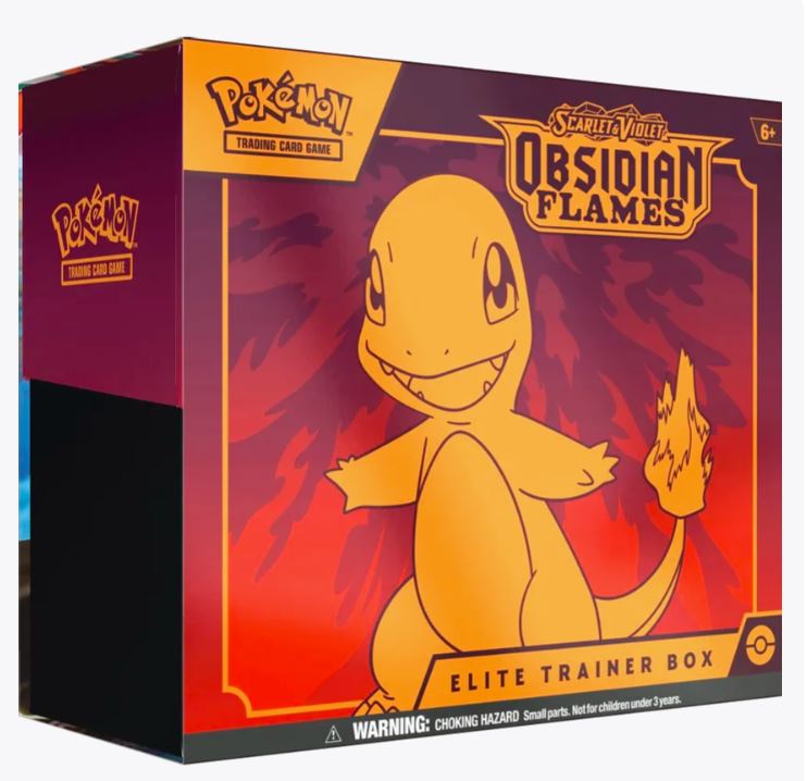 **English Pokémon TCG: Scarlet & Violet— Obsidian Flames Elite Trainer Box