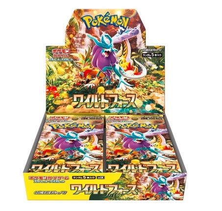 **Japanese - Scarlet & Violet Expansion Pack Wild Force Box (sv5K)