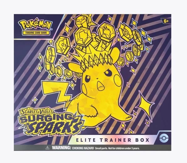 **English Pokémon TCG: Scarlet & Violet— Surging Sparks Elite Trainer Box
