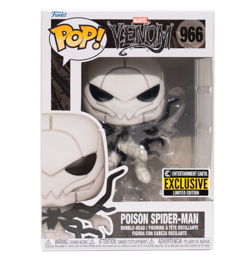 💥Funko PoP - Venom - Poison Spider Man - Entertainment Earth Exclusive #966