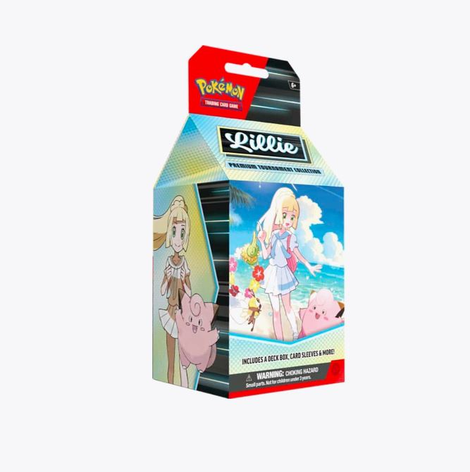 **English Pokémon TCG: Scarlet & Violet— Lillie Premium Tournament Collection Box