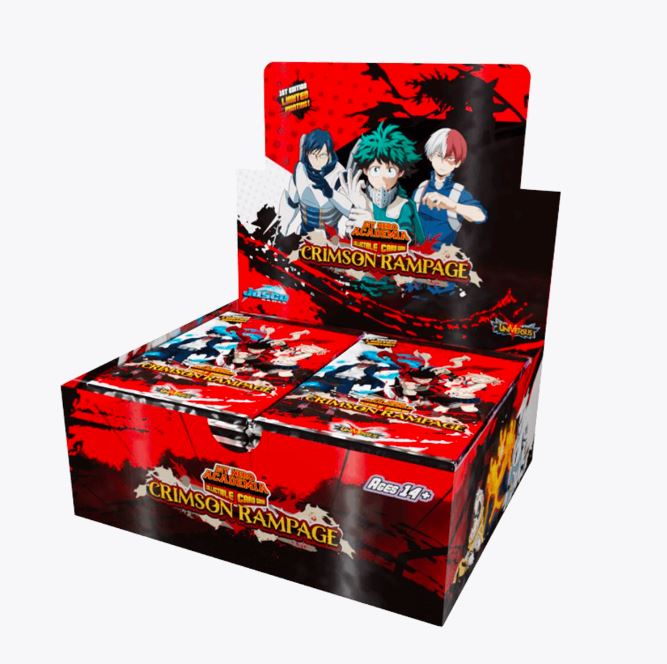 My Hero Academia: Crimson Rampage Booster Box [1st Edition] - (MHA2)