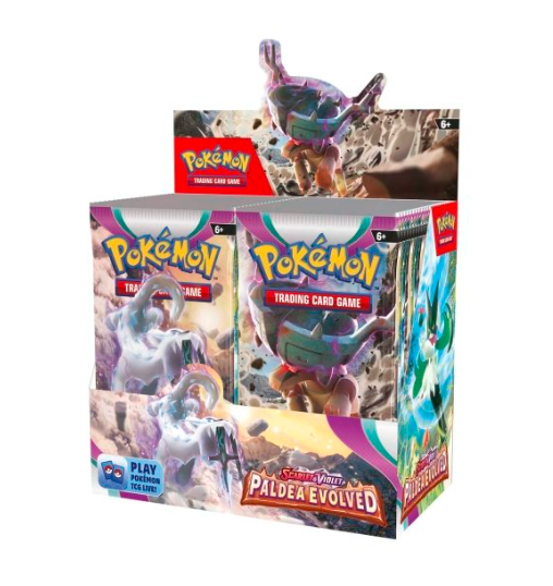 English Pokémon TCG: Scarlet & Violet— Paldea Evolved Booster Box