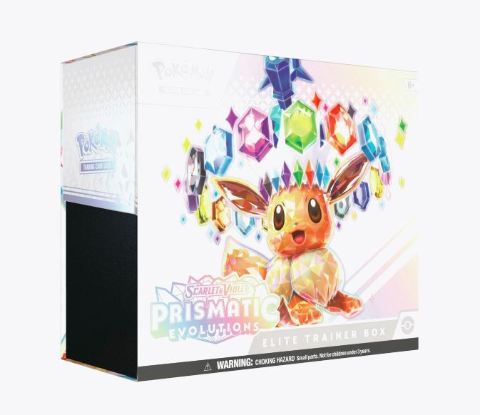**English Pokémon TCG: Scarlet & Violet— Prismatic Evolutions  Elite Trainer Box