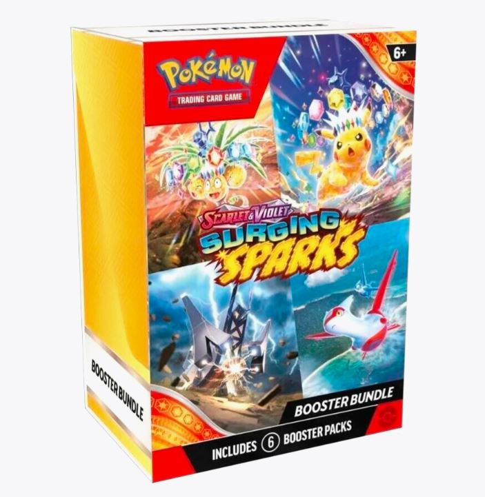 **English Pokémon TCG:   Surging Sparks Booster Bundle