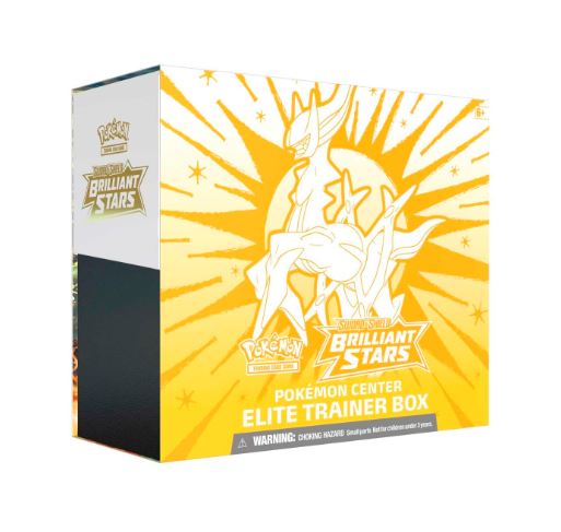 *English Pokémon TCG: Sword & Shield - Brilliant Stars - Pokémon Center Elite Trainer Box Exclusive