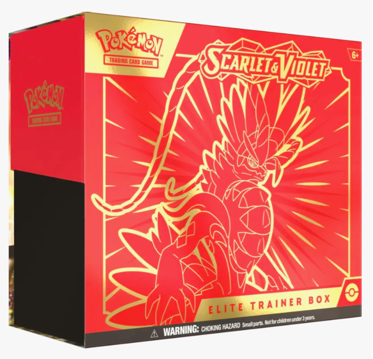 English Pokémon TCG: Scarlet & Violet Elite Trainer Box